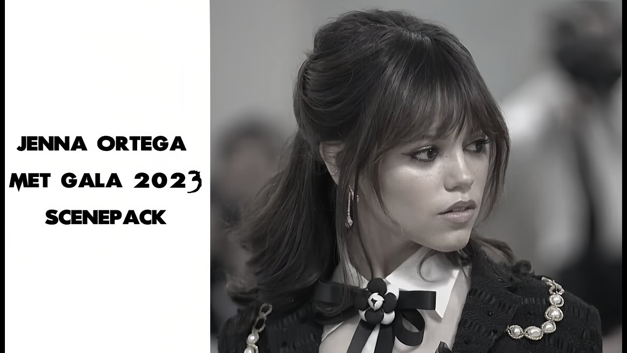 Jenna Ortega Met Gala 2023 scenepack (HD)