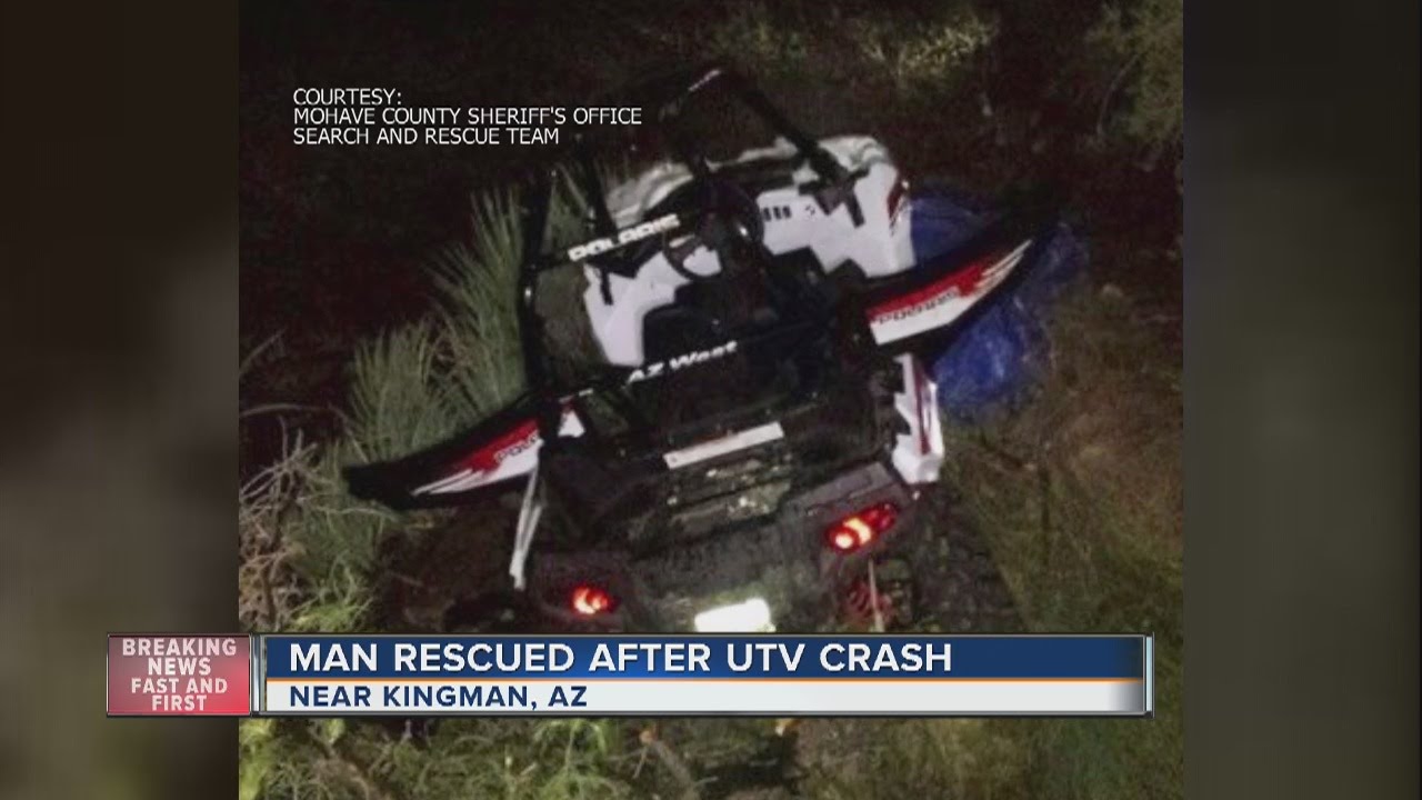 Man recovering after veering off a cliff near Hualapai Mountains