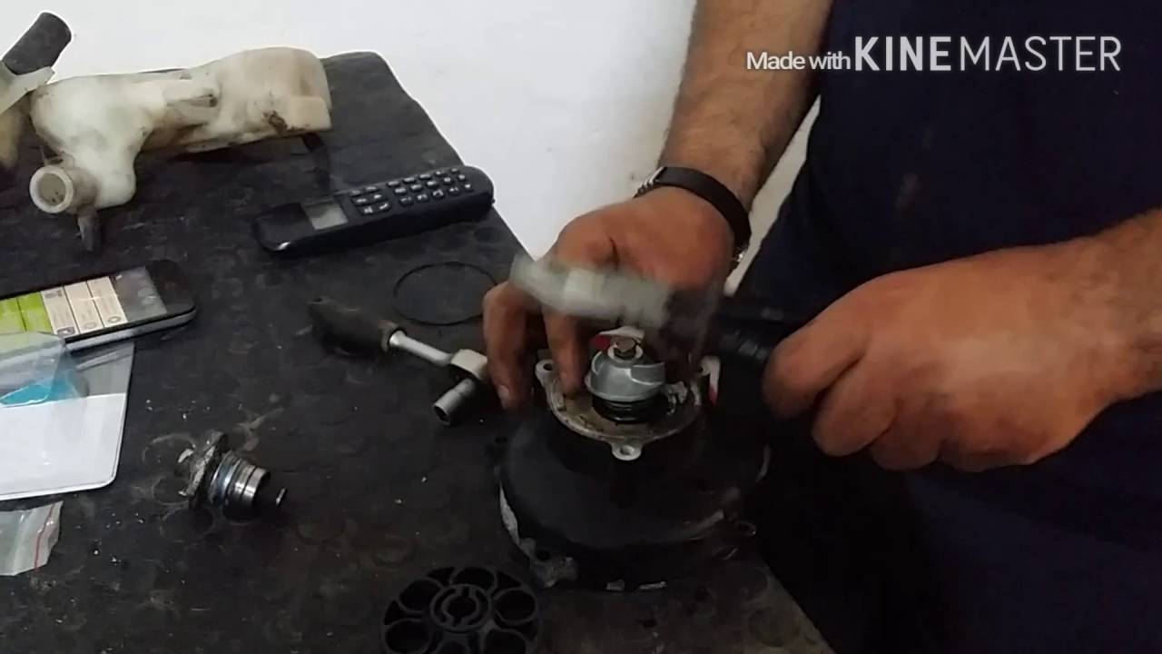 TUTORIAL COMO MONTAR KIT REPARACION BOMBA DE AGUA APRILIA  SR DITECH SUZUKI KATANA/ZILION
