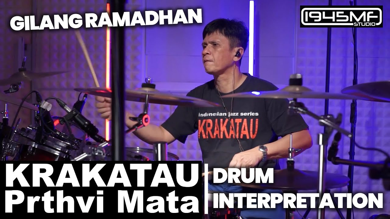 Krakatau - Prthvi Mata | Gilang Ramadhan Drum Interpretation