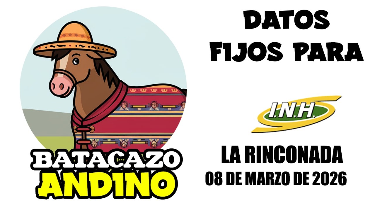 Batacazo Andino: La Rinconada 08/03 🏇 ¡3 LÍNEAS DE PODER y el Análisis del 5y6! 🤑