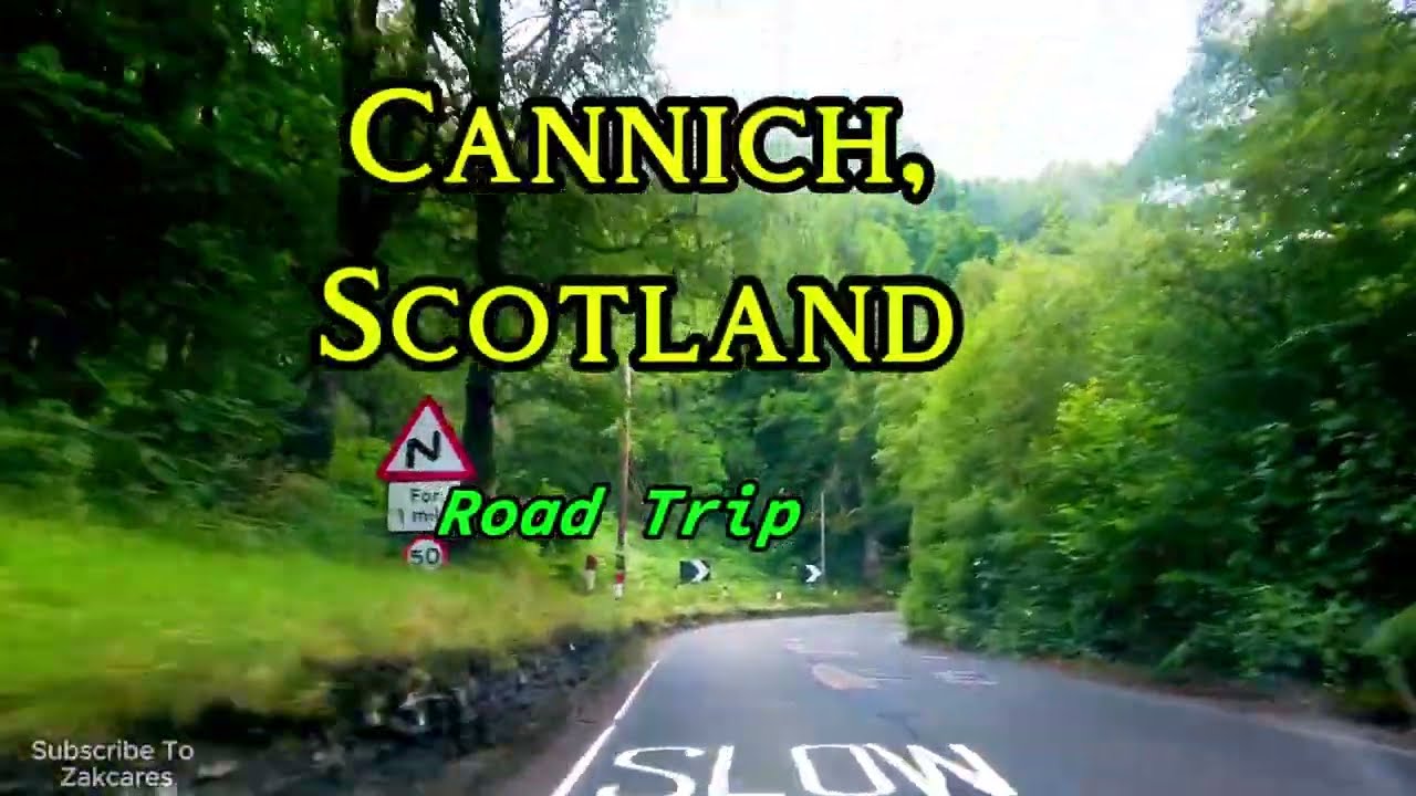 Road Trip To Beautiful Cannich, Scotland