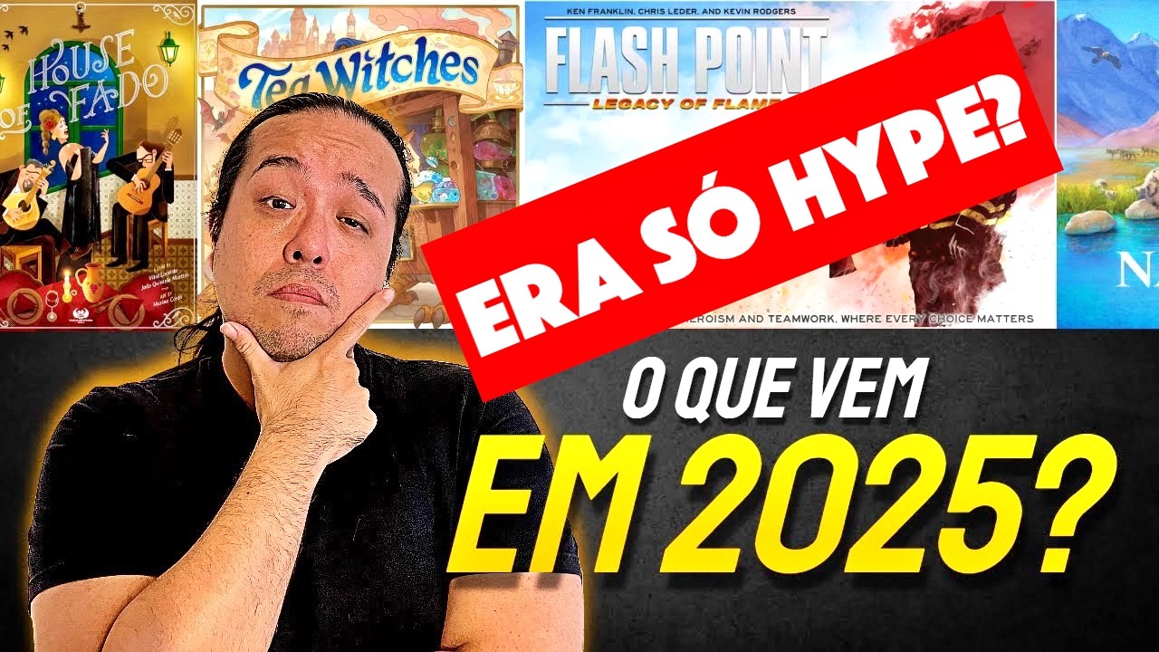 HYPE ou realidade? REVISITANDO os jogos mais aguardados de 2025