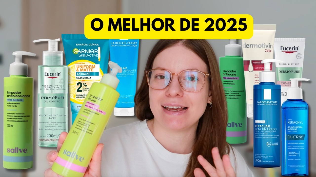 Qual gel de limpeza escolher? Avaliando diferentes marcas | EFFACLAR, VICHY, EUCERIN, SALLVE E +