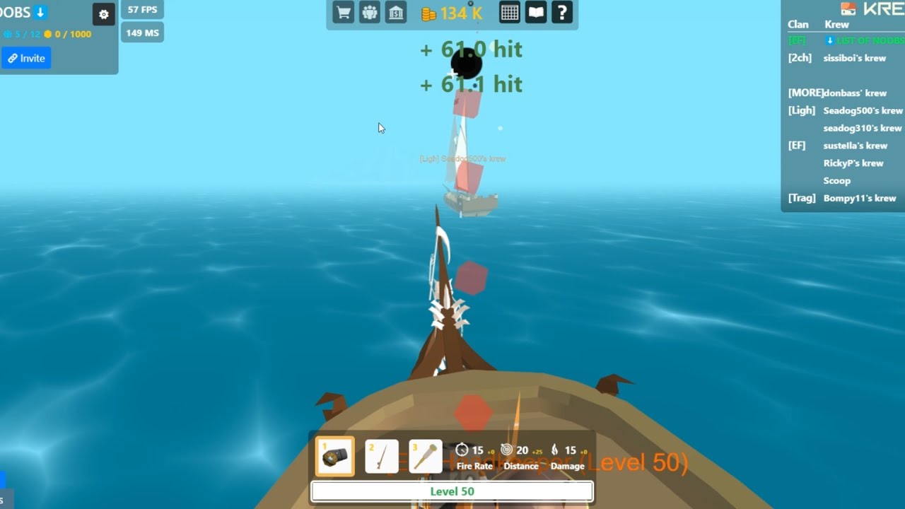Krew.io The Strongest Krew In The Ocean
