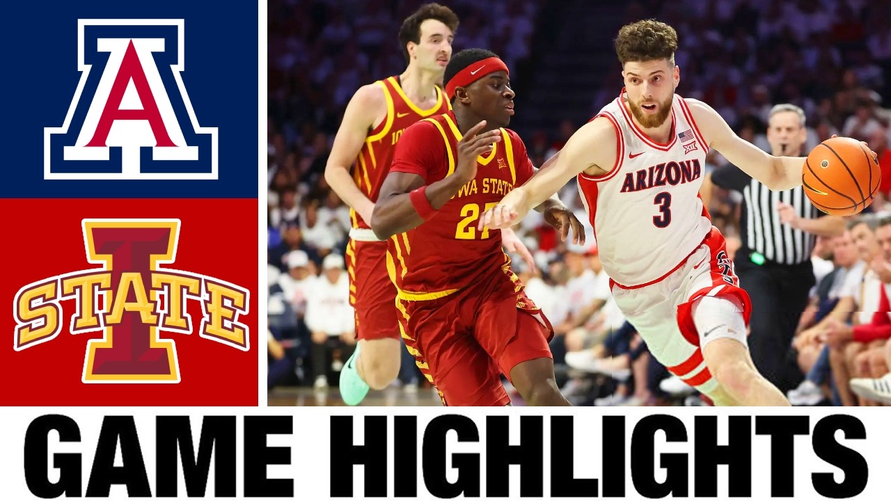#2 Arizona vs #4 Iowa State Highlights | Men's Basketball | College Basketball 2026
