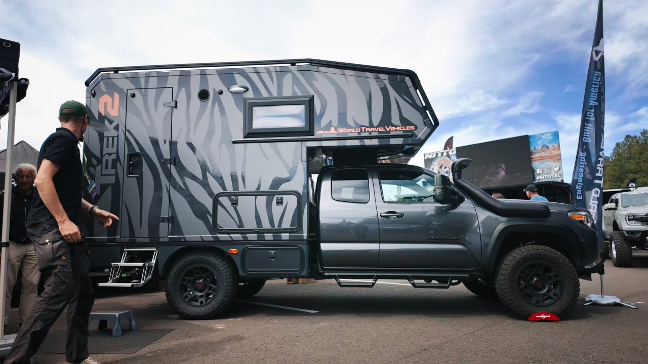 World Travel Vehicles Truck Camper - Overland Expo West