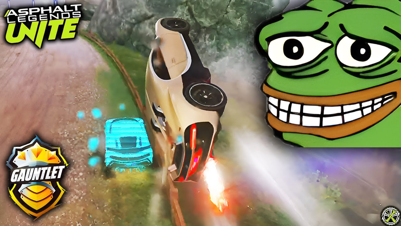 Asphalt Unite - Cringe Moments in Gauntlet (Funny Montage)