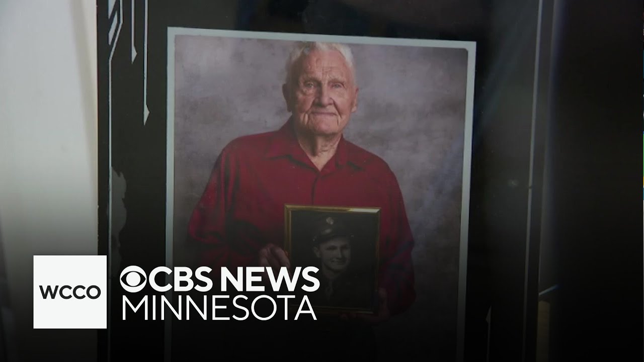 Minnesota World War II veteran Les Schrenk at 102