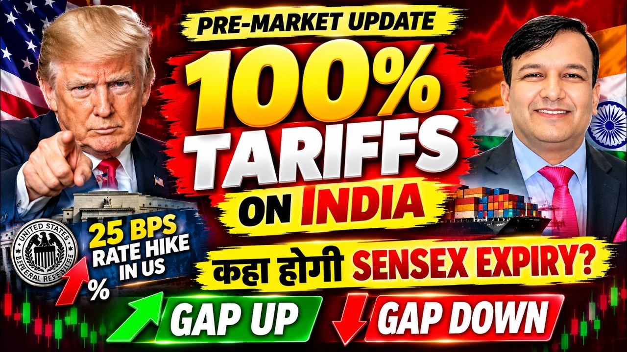 GAP UP/ GAP DOWN PRE-MARKET UPDATE TODAY SENSEX NIFTY MIDCAP FINNIFTY BANKNIFTY FII DATA THU 17 SEPT