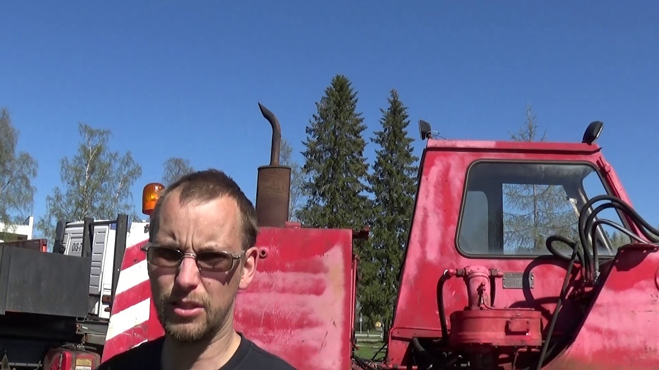 O&K RH5 Hydrauliikka muutos ja eka käynnistys 2019