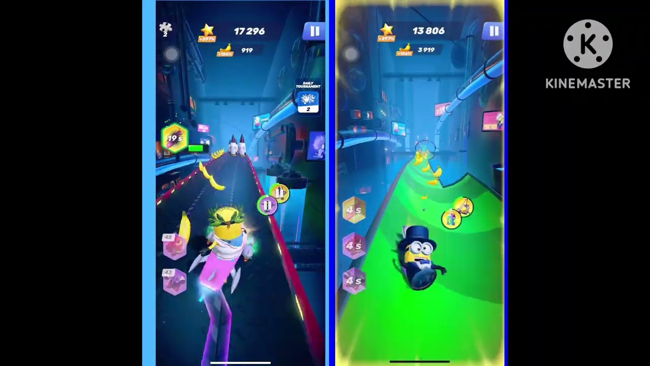 Minion Rush Unity Athenian Minion and Millionaire Minion goes to Gru’s Lab 