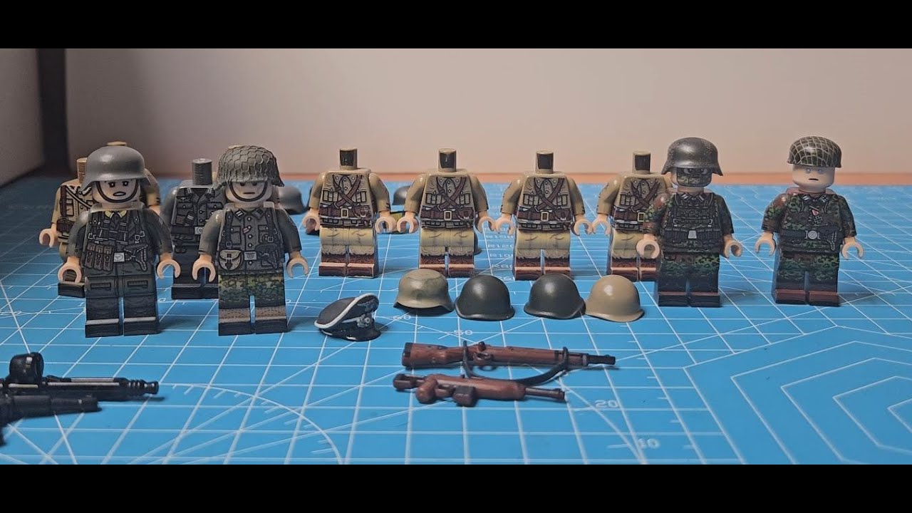 Unboxing LEGO WW2 Custom | Soldats, Armes et Accessoires + Avis !