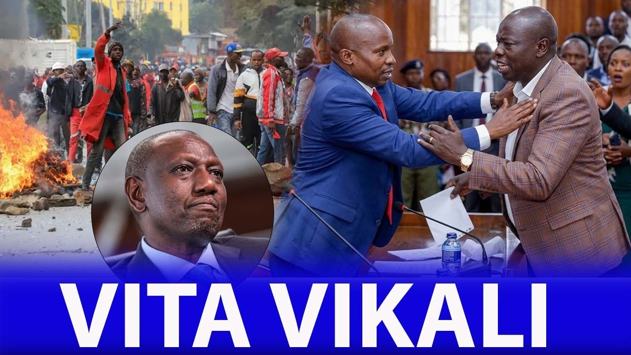 BREAKING: Head on fight erupts in Mt. Kenya