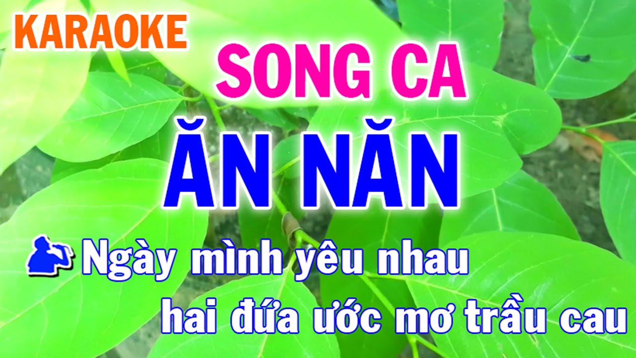 Karaoke Ăn Năn Song Ca Nhạc Sống - Phối Mới Dễ H&aacute;t - Nhật Nguyễn