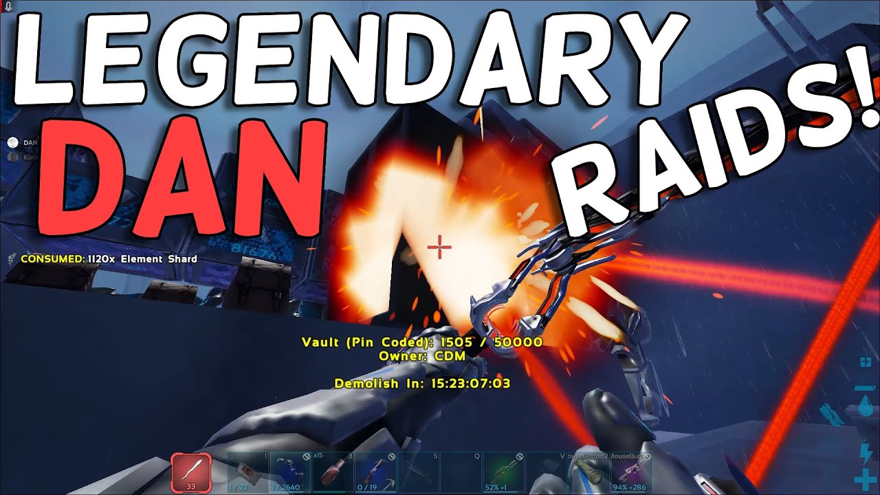 Легендарные рейды DAN и улучшения Rathole! ARK Small Tribes