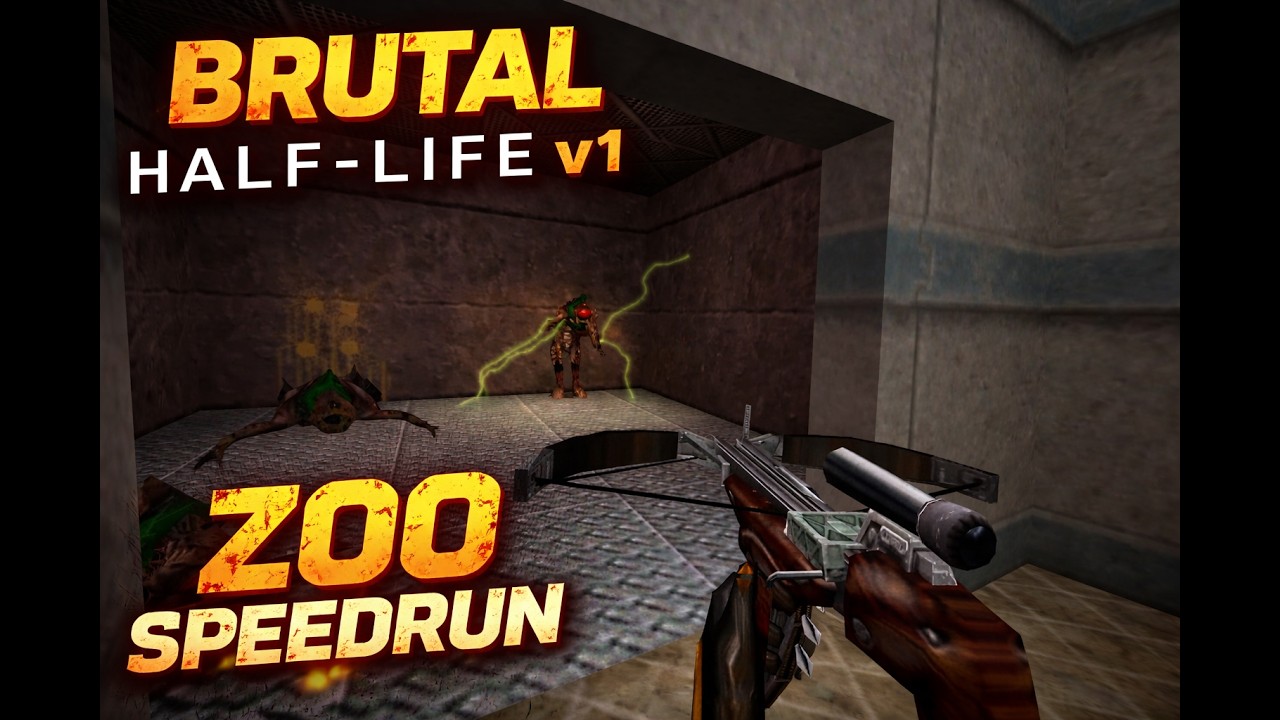Brutal Half-Life v1 Zoo Speedrun 2:28