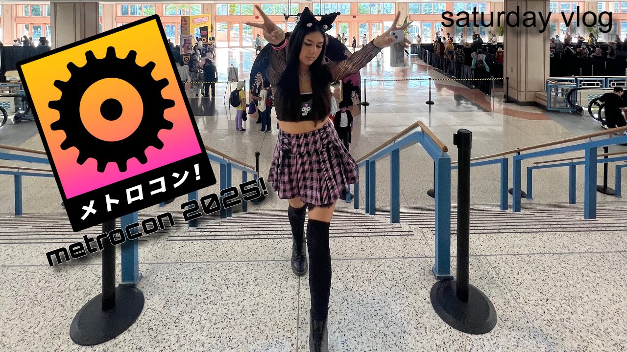 metrocon 2025 vlog! (ft. my sister)