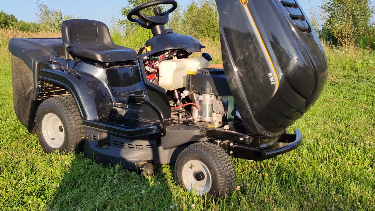 Prezentacja kosiarki MP 84 ST lub ALPINA BT 84X / STIGA ESTATE 2084 Traktorek tractor lawn mower