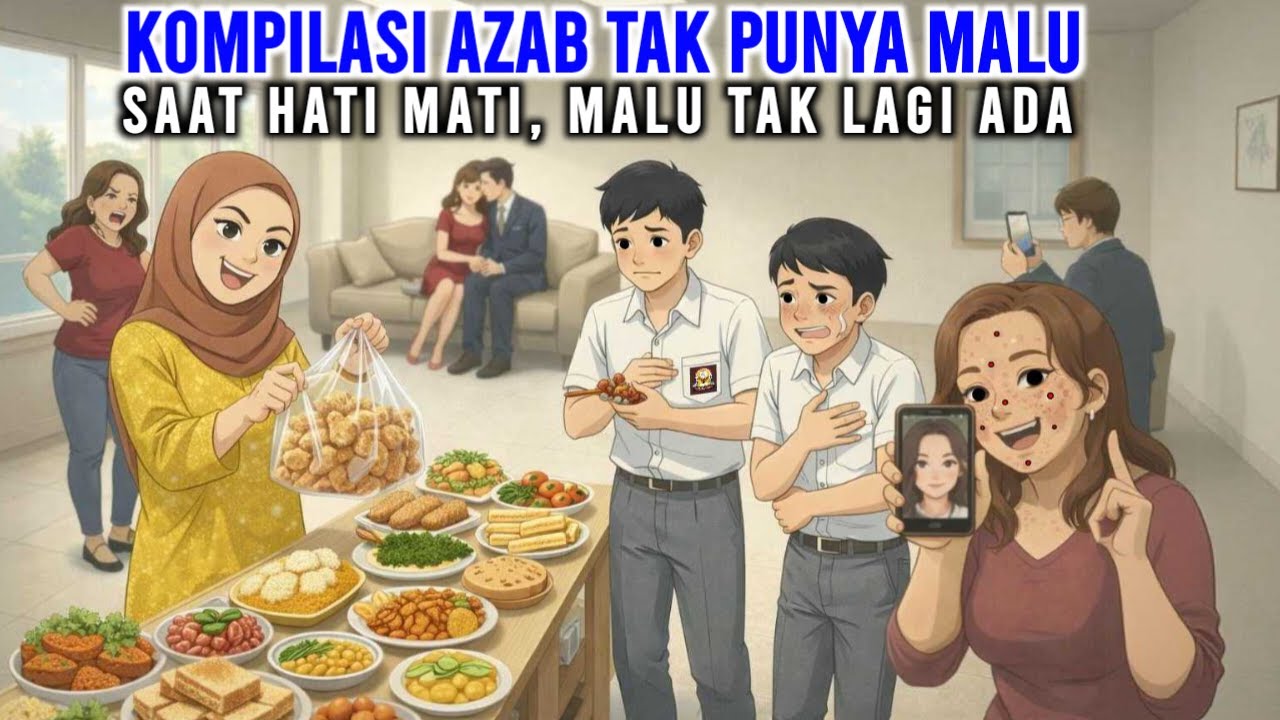 KOMPILASI AZAB TAK PUNYA MALU! SAAT HATI MATI MALU TAK LAGI ADA | 1 JAM TANPA JEDA