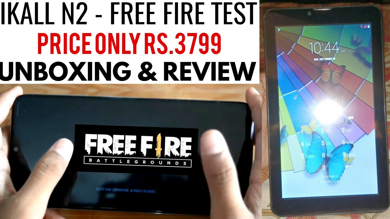 I kall n2 new tablet unboxing & review | pubg free fire test | 7inch with wifi+3g | sim card | tab