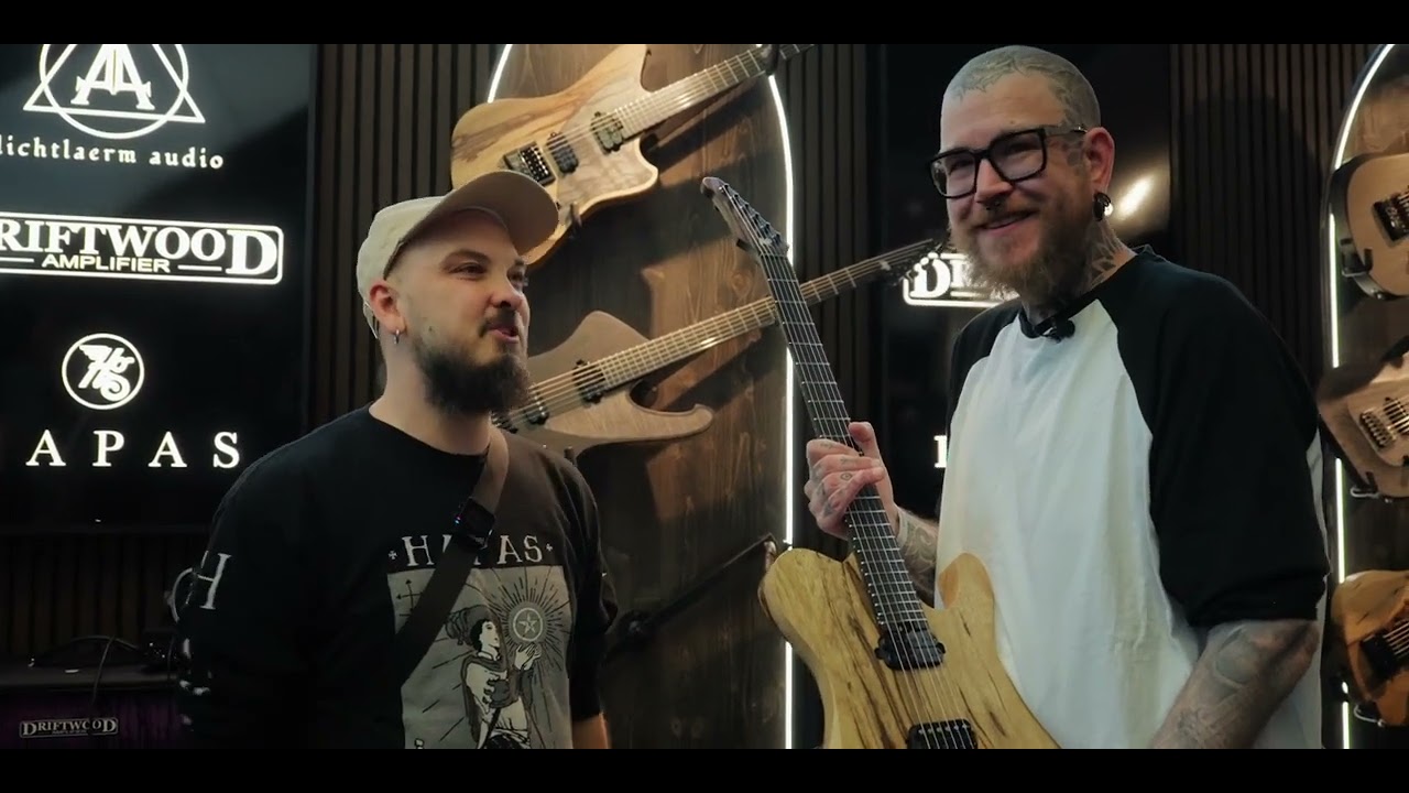 @HapasGuitars Sludge | Berlin- Beauty & Brutality with Pawel | @guitarsummit  2025 Interview