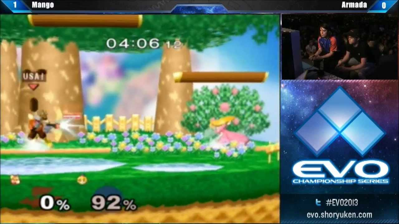 EVO 2013 Super Smash Bros. Melee LSF - Armada vs Mango
