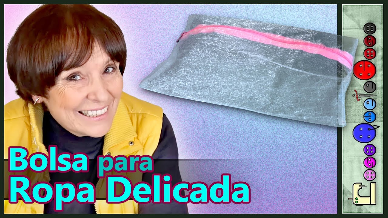 Bolsa para Ropa Delicada (Lavadora) [Tutorial]