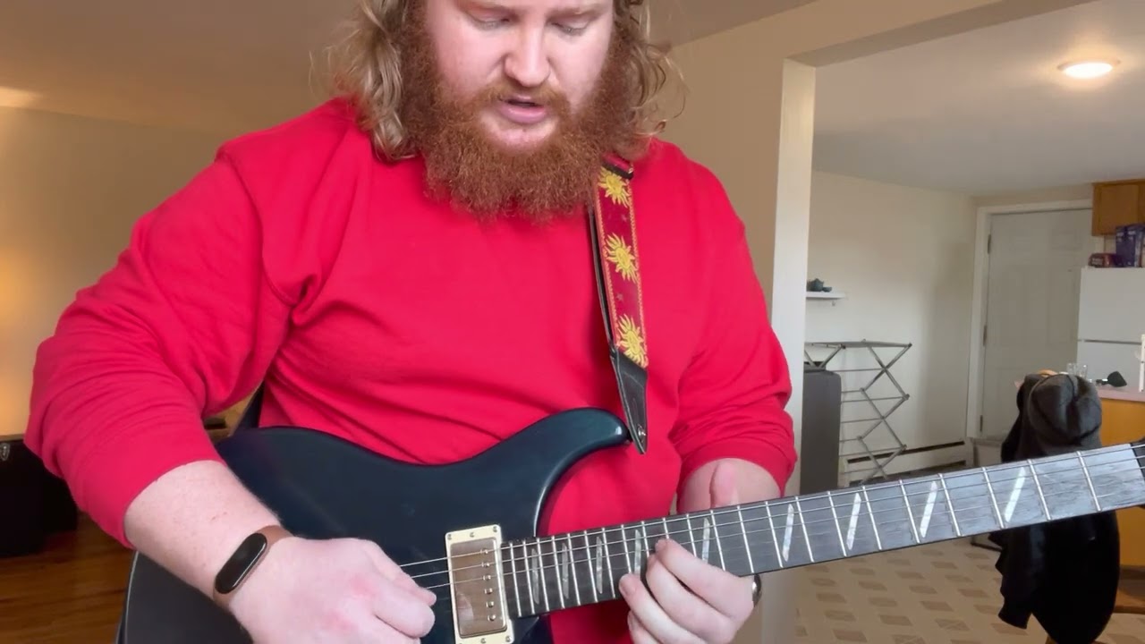 Guitar Solo Lesson: Adventures in a Yorkshire Landscape - Bebop Deluxe / Bill Nelson (PART 2)