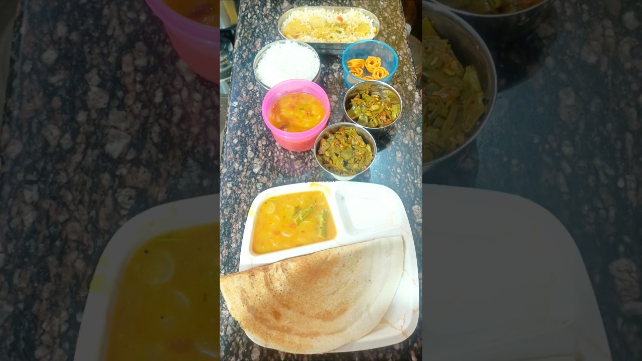 அவரக்காய் பொரியல் முள்ளங்கி சாம்பார்/