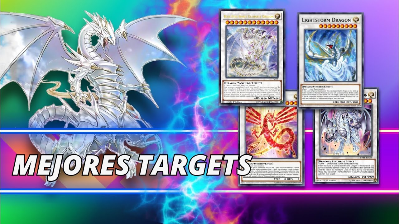 Mejores targets para Blue Eyes Spirit Dragon | Deck Blue Eyes