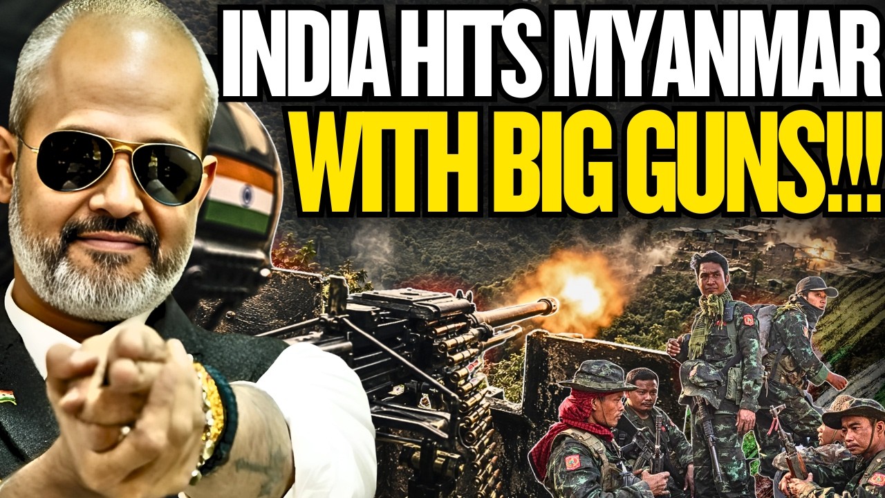 Indian Army Hits Myanmar with BIG GUNS, Myanmar President Meets PM Modi I Aadi