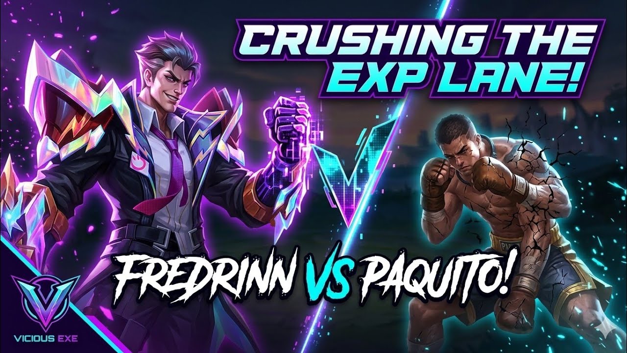 Fredrinn EXP Lane Domination vs Paquito 🔥 Full Gameplay MLBB