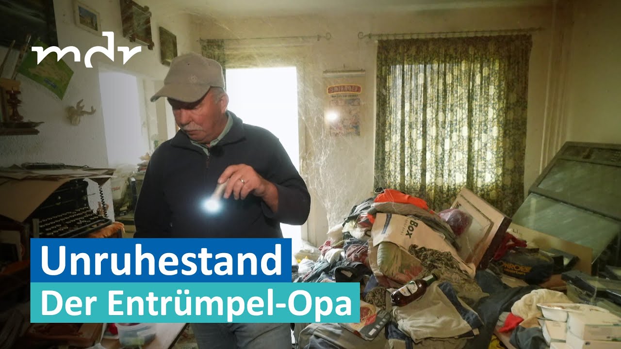 Entr&uuml;mpel-Opa Walter aus Dresden in der Messi-H&ouml;lle | MDR um Zwei | MDR