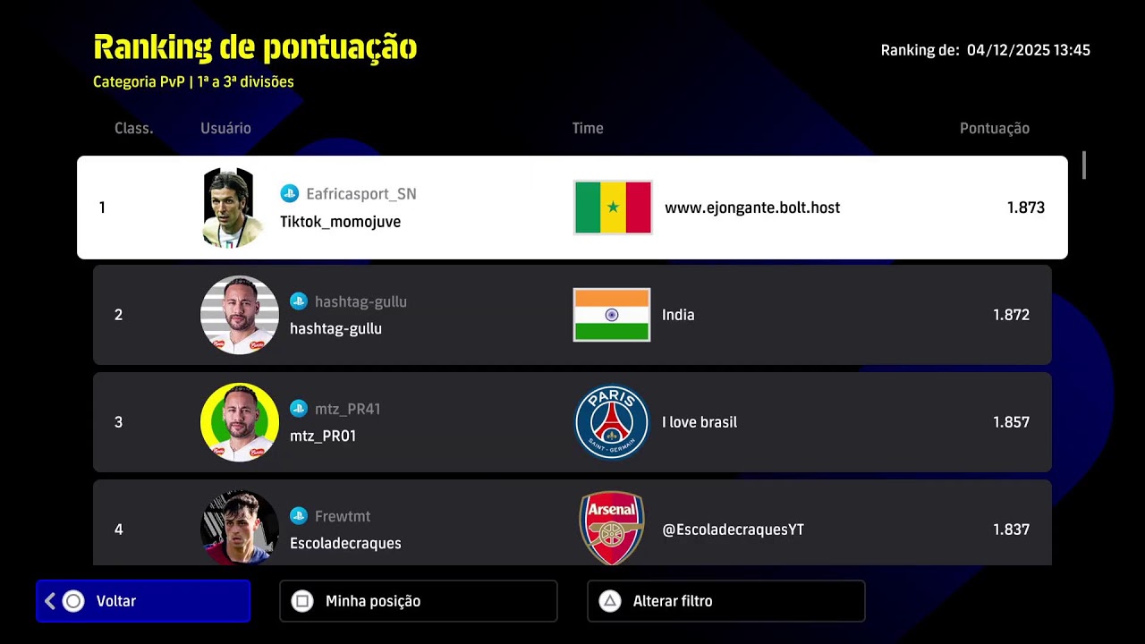 AO VIVO: EM BUSCA DA 1 DIVISÃO