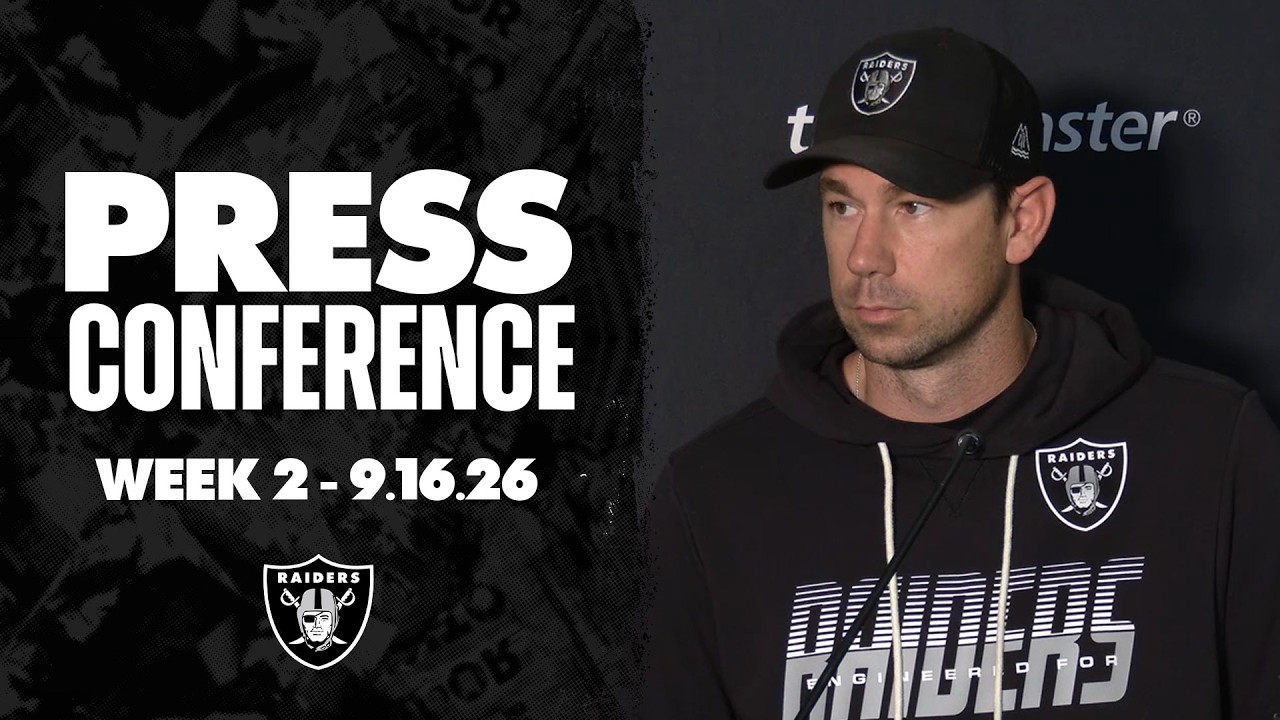 Klint Kubiak and Kirk Cousins Presser - 9.16.26