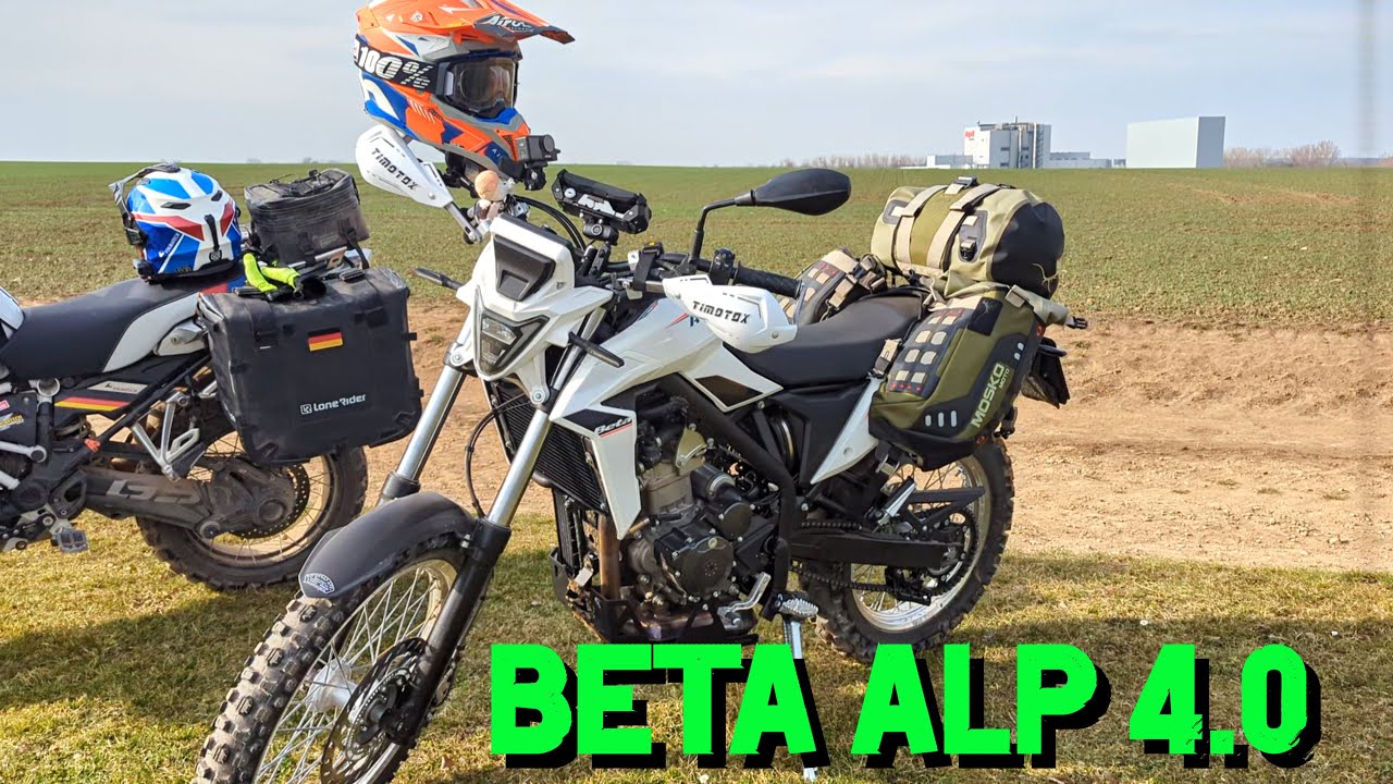 Beta Alp 4.0 - erste Fahrt