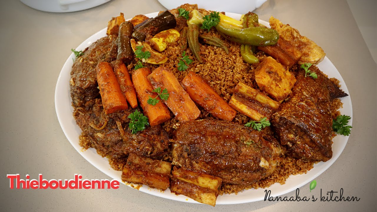 How to make the best Senegalese Thieboudienne I  Red Rice with  Fish for your family