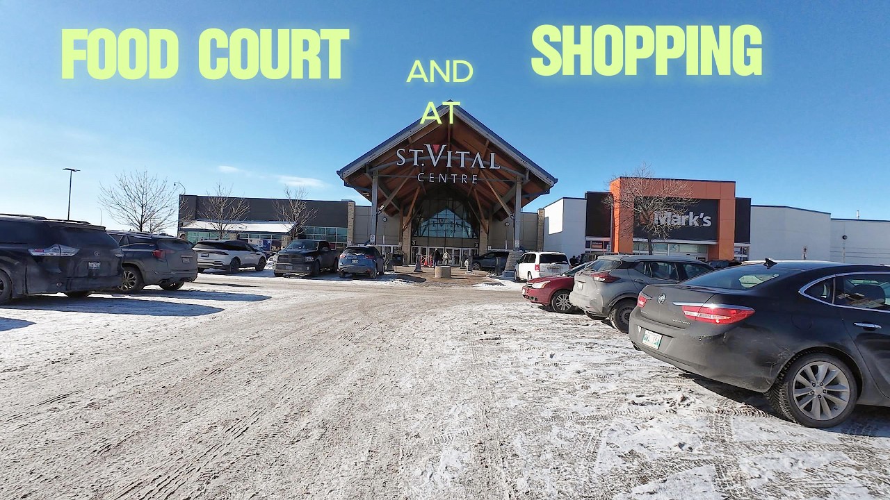 Exploring St. Vital Centre | Winnipeg Shopping Mall Tour | 4K