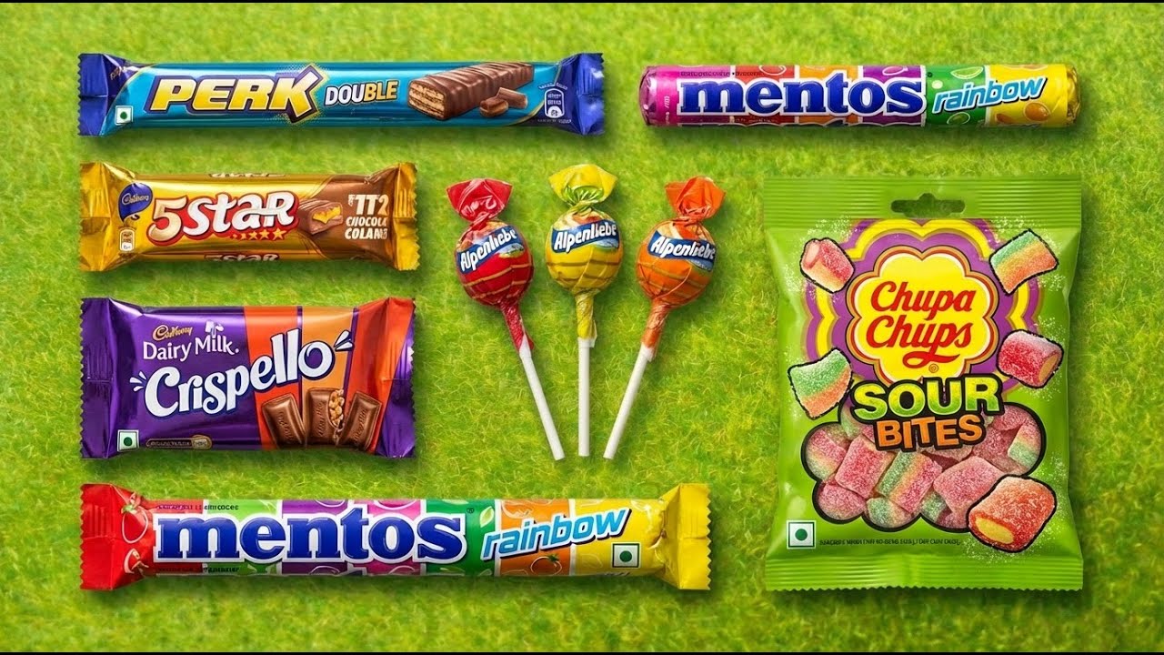 Colorful Candy World 🌈🍬 | Fun Candy Sounds ASMR