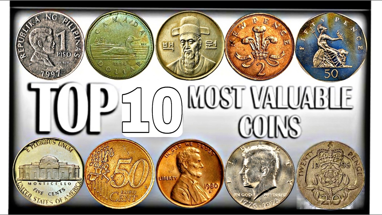 Top 10 Most Expensive Coins in the World 🌍| Do You Have One! ❓