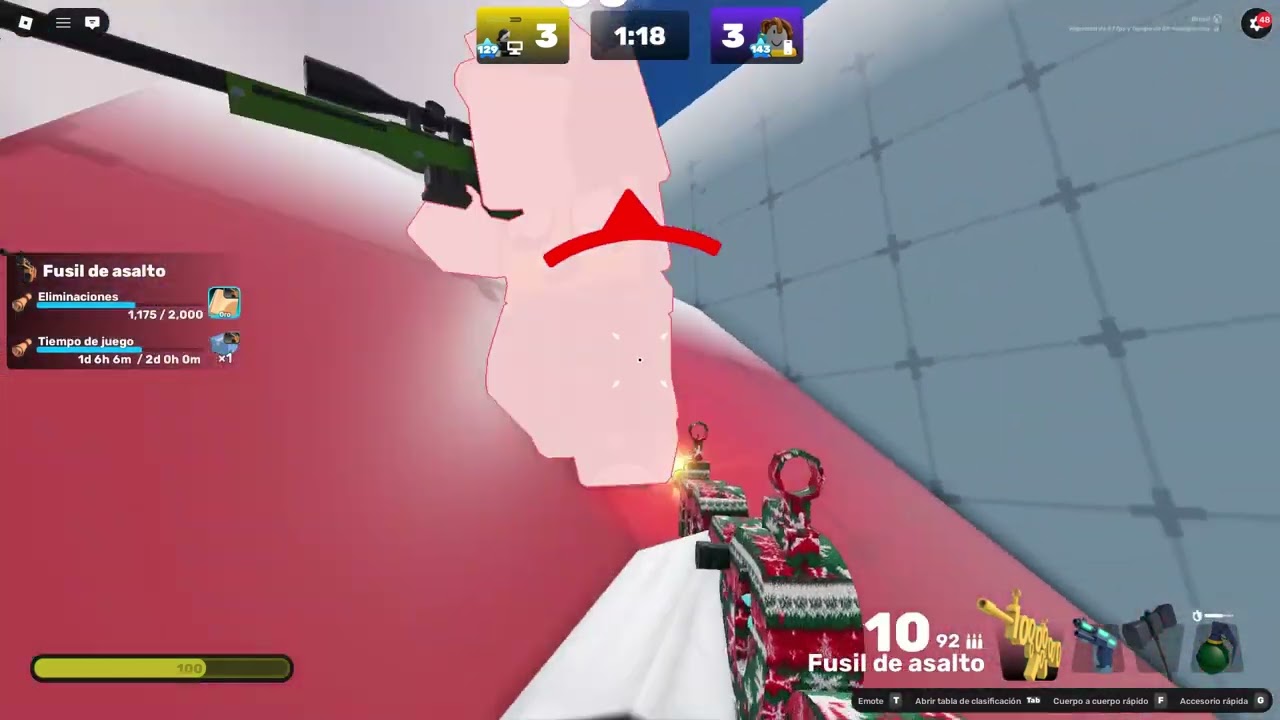 PVP CONTRA NIVEL 143 DE CELULAR (AIMBOT)