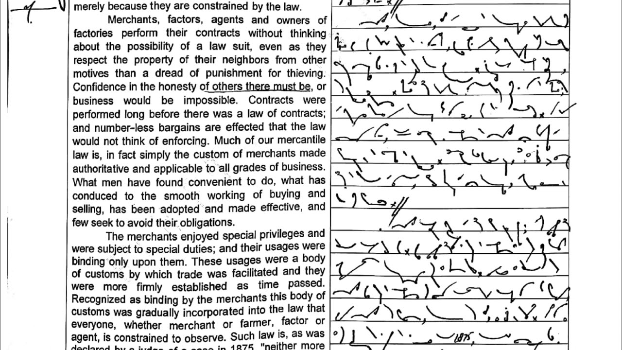 Instructor Exercise 225 Dictation | Shorthand by Abid Multani | Bright Future Institute of Shorthand