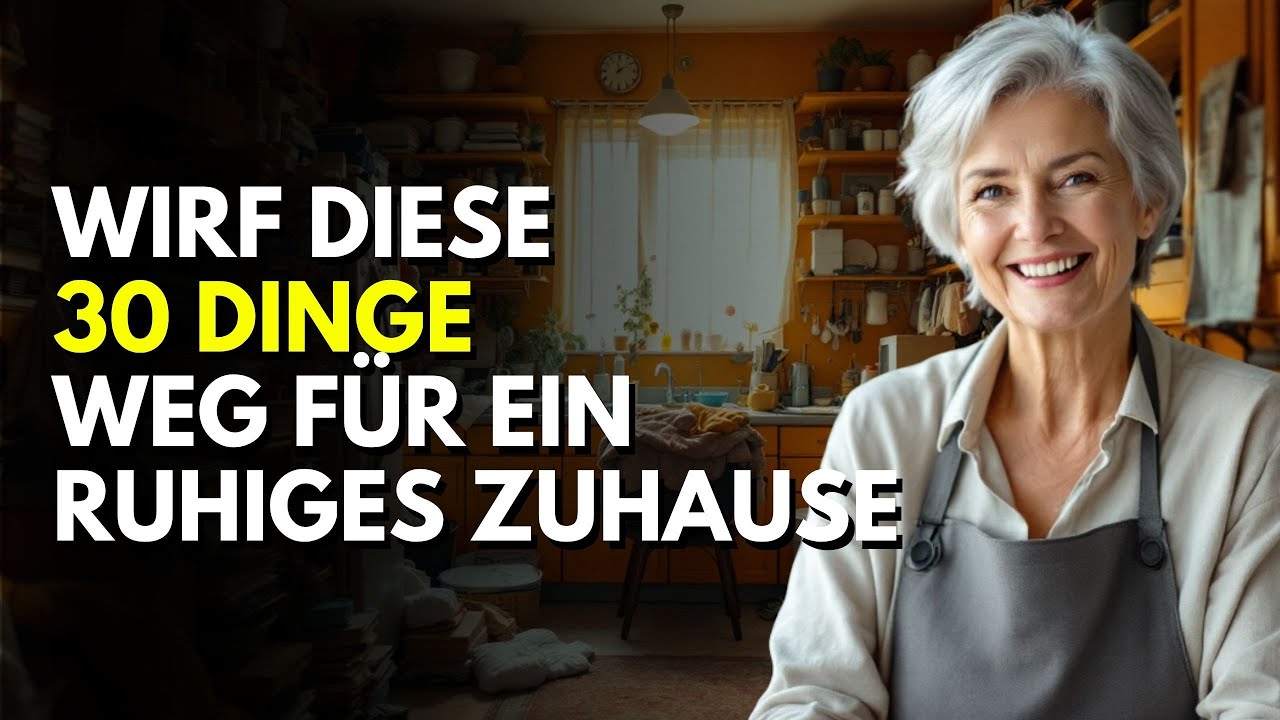 30 Dinge, die du heute wegwerfen solltest – für ein leichtes Zuhause