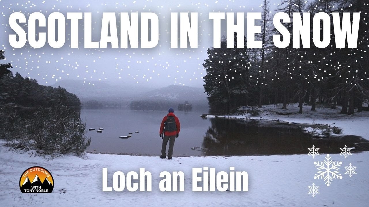 Scotland in the Snow - A morning at Loch an Eilein