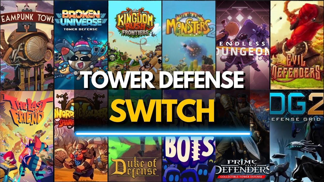 Top 30 Best Tower Defense Games On Nintendo Switch