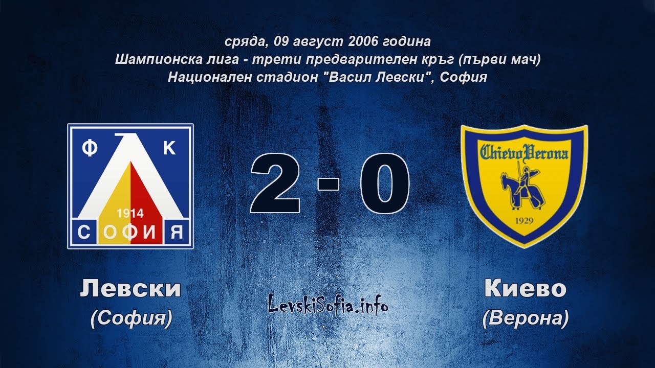 Левски - Киево 2:0 (най-интересните моменти от мача)