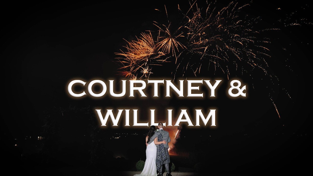 March Lochside Hotel Highlights, Sunshine and Fireworks - Courtney and William