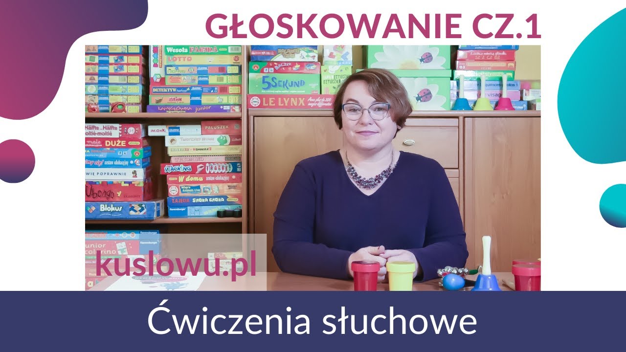 Głoskowanie cz.1 - ćwiczenia słuchowe