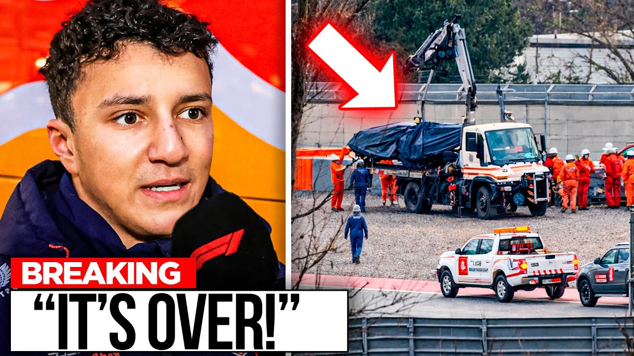 УЖАСНЫЕ НОВОСТИ для Red Bull: ШОКИРУЮЩАЯ АВАРИЯ ПРОИЗОШЛА ВО ВРЕМЯ ВТОРОГО ДНЯ ПРЕДСЕЗОННЫХ ТЕСТО...